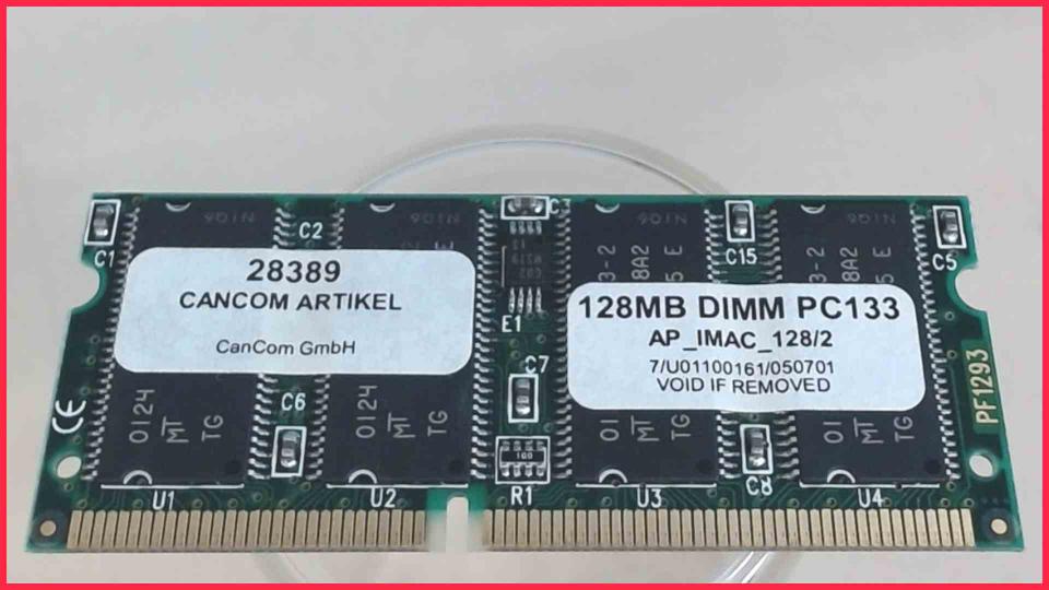 128MB Ram Memory Dimm PC133 AP_IMAC_128/2 Apple PowerBook G4 M5884