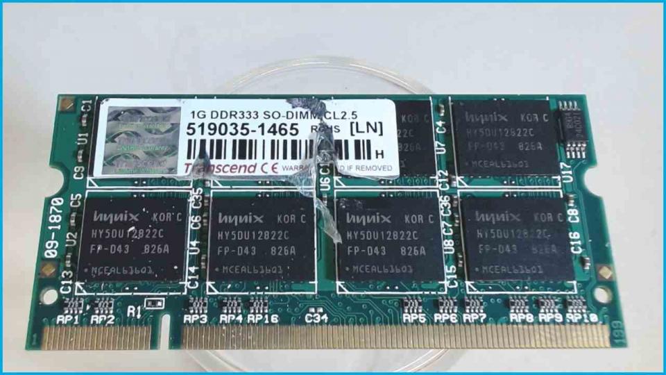 1GB DDR memory RAM 333 SO-Dimm Aspire 1350 ZP1 1355LC