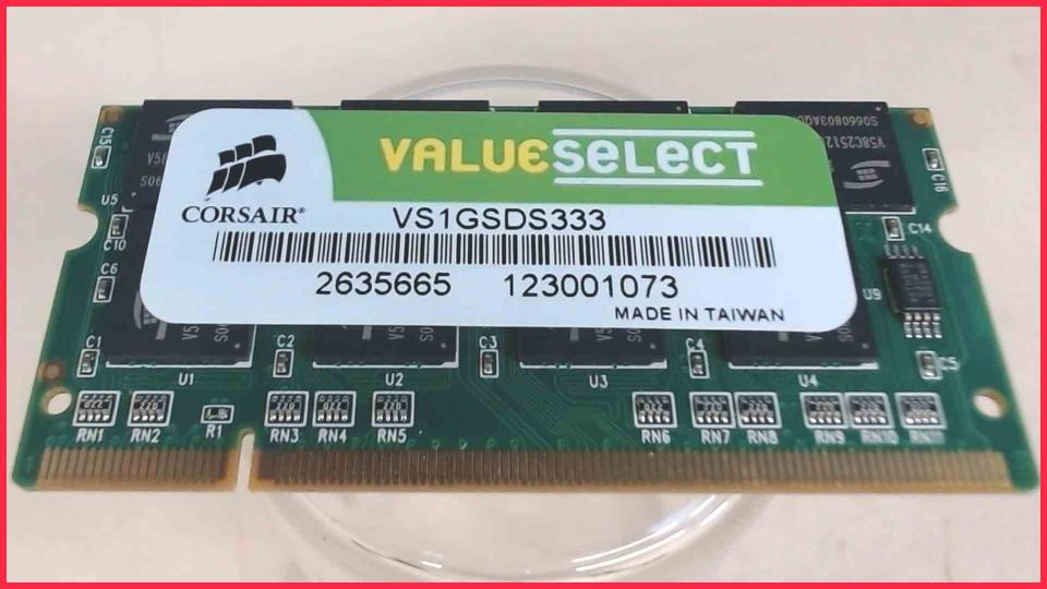 1GB DDR memory RAM Corsair PC-2700S Asus A3000 A3500L