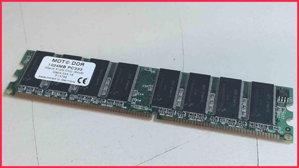 1GB DDR memory RAM MDT PC333 M924-333-16 Fujitsu Amilo D 7830 -2