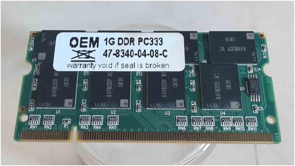 1GB DDR memory RAM OEM PC333 SODIMM Amilo A1650G MS2174 -3
