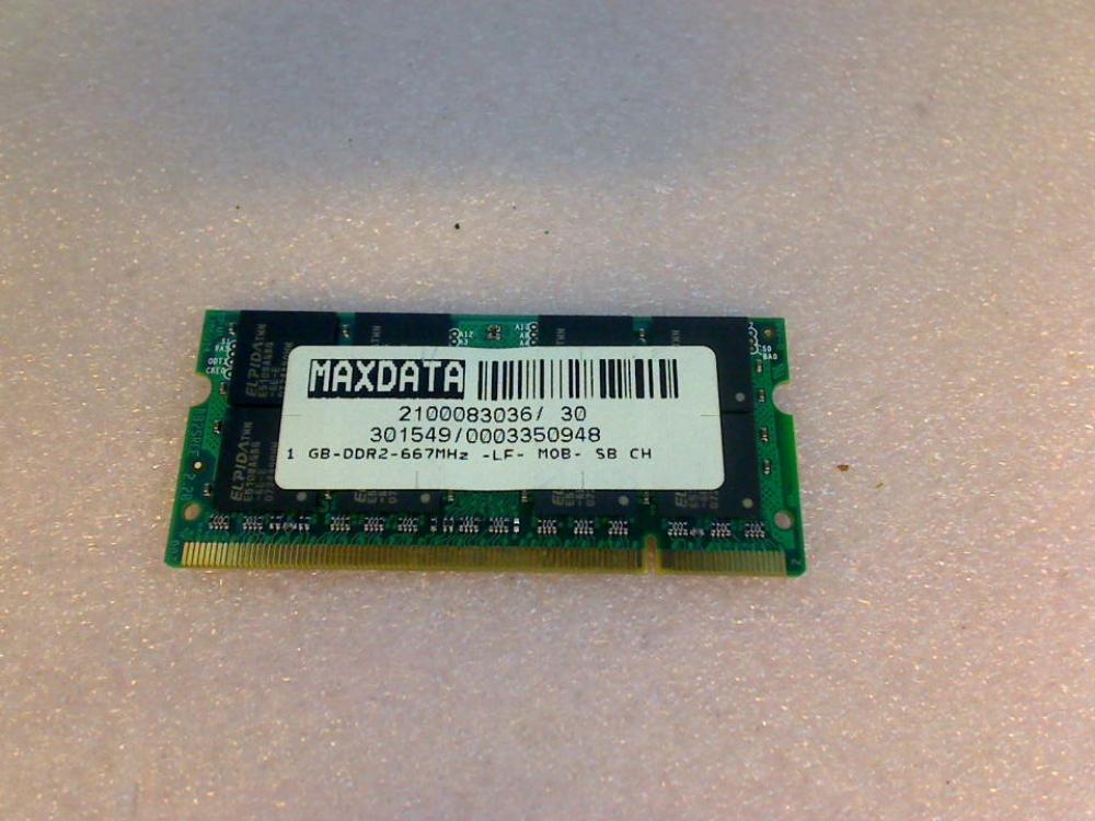 1GB DDR2 memory RAM 667Mhz Sodimm Maxdata ECO 4011 IW 8615P