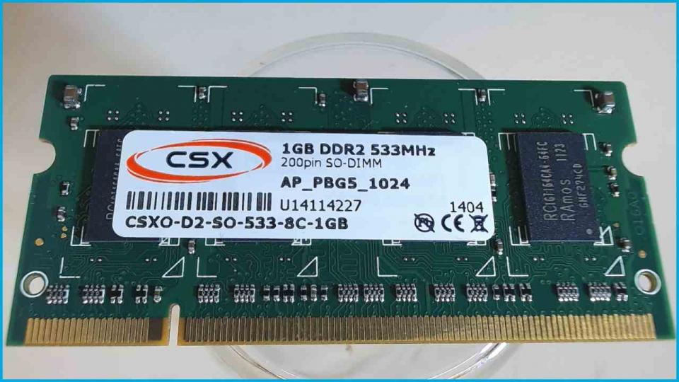 1GB DDR2 memory RAM CSX 533MHz AP_PBG5_1024 Asus X51H