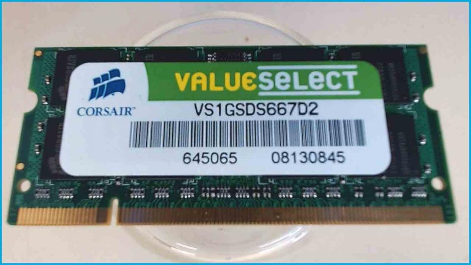 1GB DDR2 memory RAM Corsair PC2-5300S Dell Latitude D830 (4)