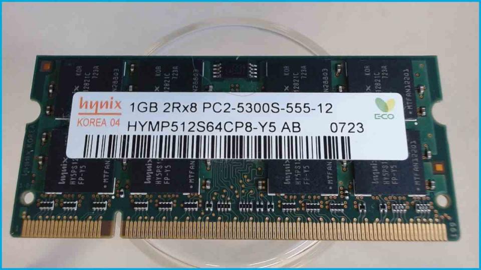 1GB DDR2 memory RAM Hynix PC2-5300S-555-12 Toshiba Satellite A200-1M4