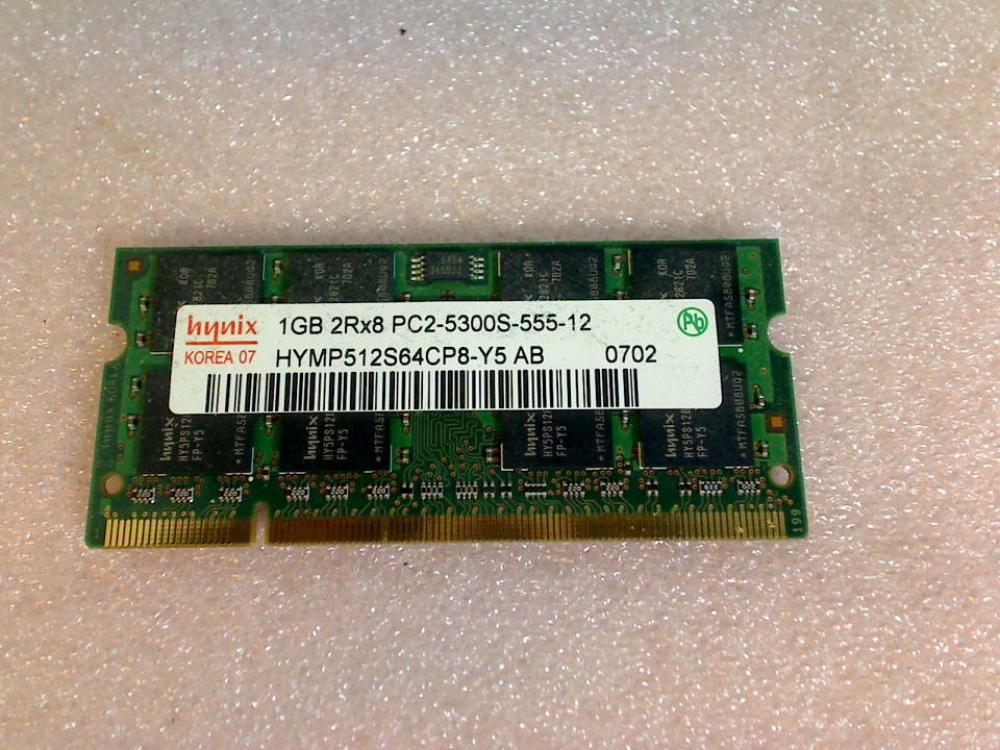 1GB DDR2 memory RAM Hynix PC2-5300S SODIMM Lenovo T60 Type 2007