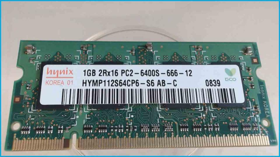 1GB DDR2 memory RAM Hynix PC2-6400S-666-12 Medion E1212 MD96888