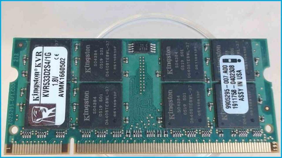 1GB DDR2 memory RAM Kingston KVR PC2-4200 533 Acer TravelMate 8100 ZF1