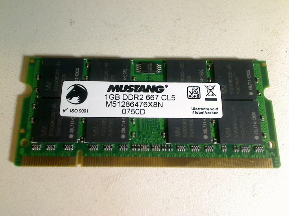 1GB DDR2 memory RAM MUSTANG DDR2 667 CL5 Asus X50RL