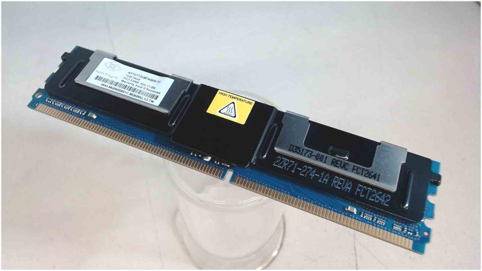 1GB DDR2 Arbeitsspeicher RAM Nanya PC2-5300F-555-11-B4 FB Dell PowerEdge 1950