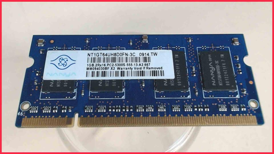 1GB DDR2 memory RAM Nanya PC2-5300S-555-13-A2.667 RM ECOQUIET 2 -4