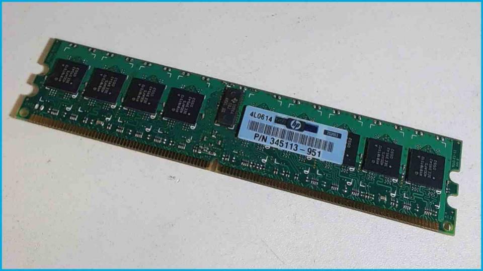 1GB DDR2 memory RAM PC2-3200R-333-11-H0 ECC Infineon HP 345113-951
