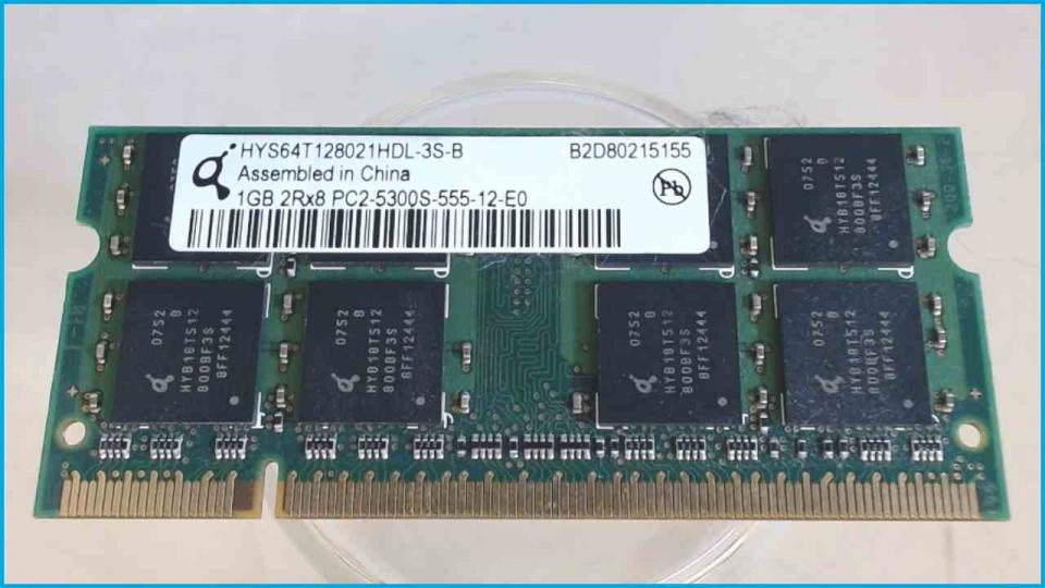 1GB DDR2 memory RAM PC2-5300S-555-12-E0 Terra Mobile 8411 EAA-89