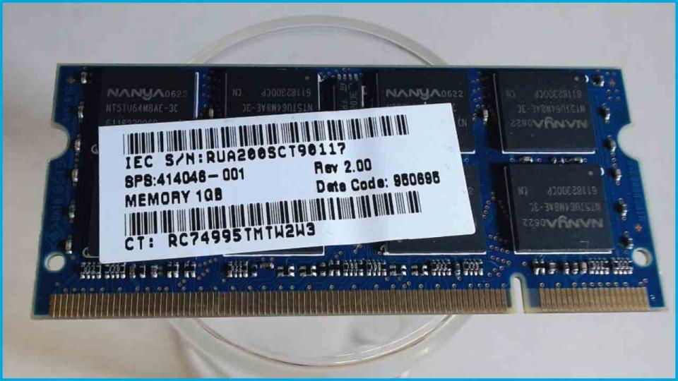 1GB DDR2 memory RAM PC2-5300S-555-12-F1 Compaq nw8440 -2