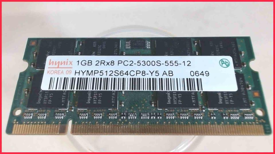 1GB DDR2 memory RAM PC2-5300S-555-12 Hynix One Novatech U50SI1