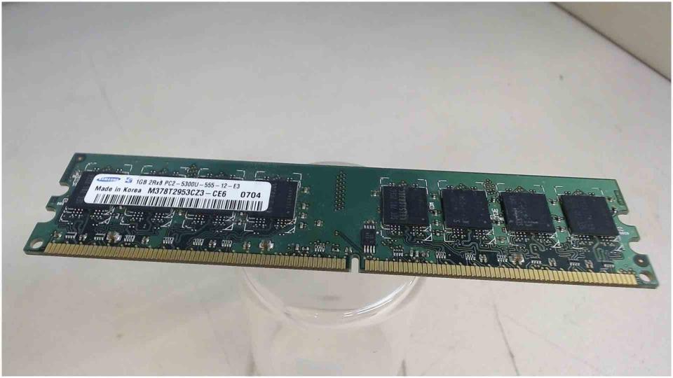1GB DDR2 Arbeitsspeicher RAM PC2-5300U-555-12-E3 Samsung M378T2953CZ3-CE6