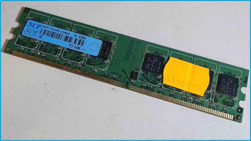 1GB DDR2 Arbeitsspeicher RAM PC2-6400 CL5 NCP NCPT7AUDR-25M48