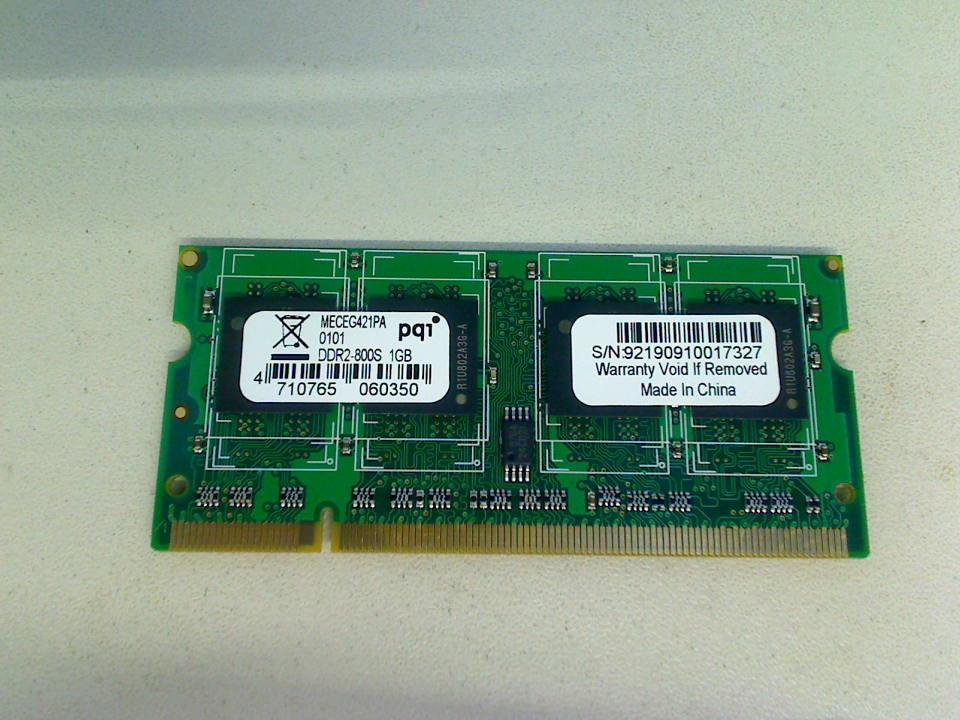 1GB DDR2 memory RAM PQI DDR2-800S Sony Vaio VGN-NS21M PCG-7154M