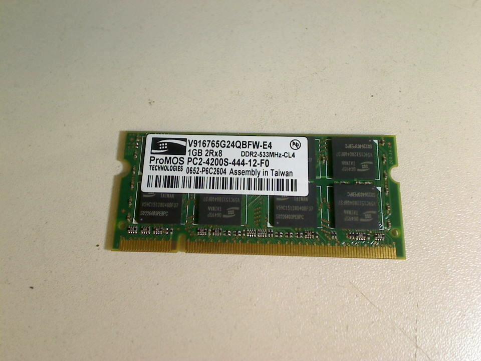 1GB DDR2 memory RAM ProMOS PC2-4200S-444-12-F0 Gateway S8A