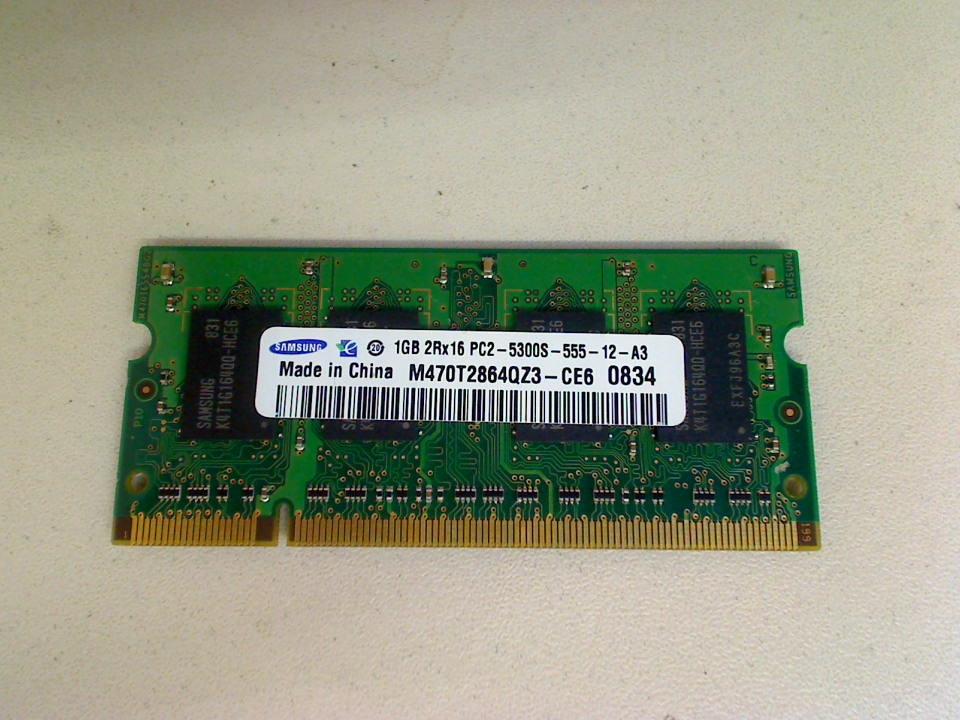 1GB DDR2 memory RAM Samsung PC2-5300S-555-12-A3 Samsung NP-R510H -2
