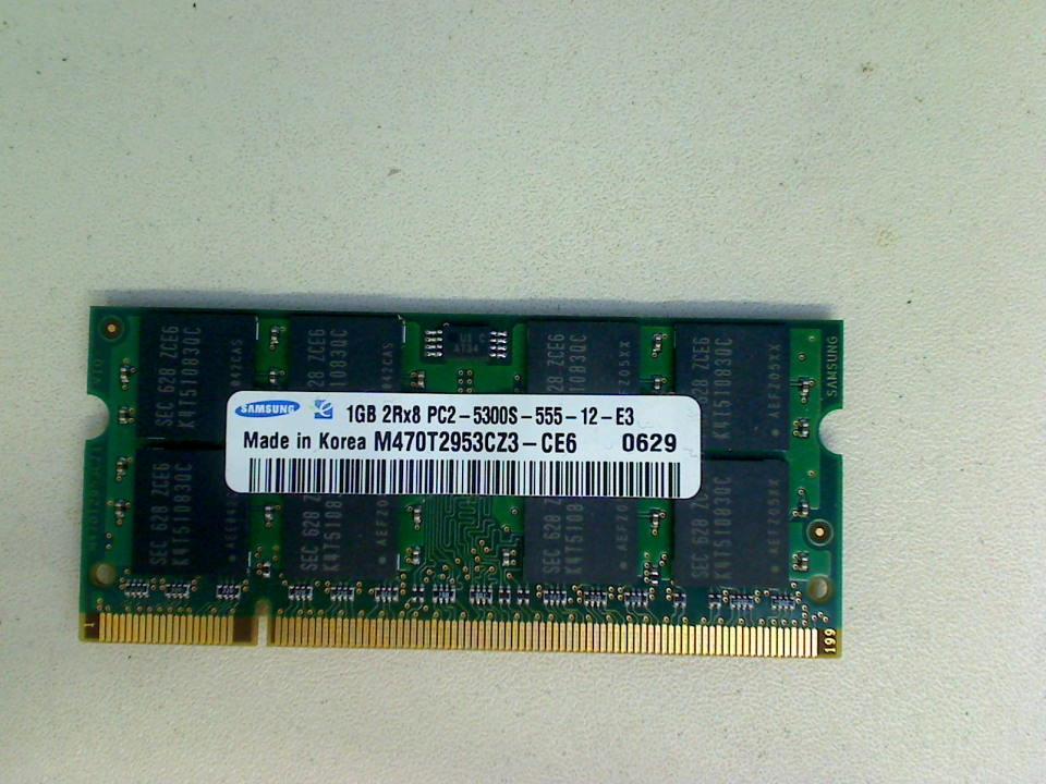 1GB DDR2 memory RAM Samsung PC2-5300S-555-12-E3 Acer Ferrari 5000 ZC3