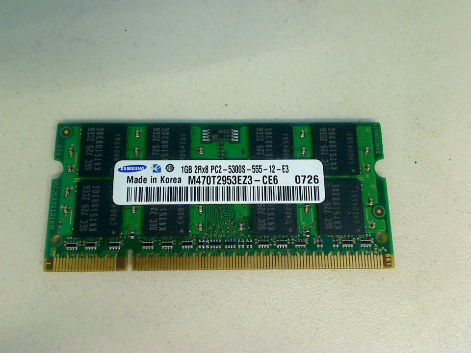 1GB DDR2 memory RAM Samsung PC2-5300S-555-12-E3 Dell Vostro 1400