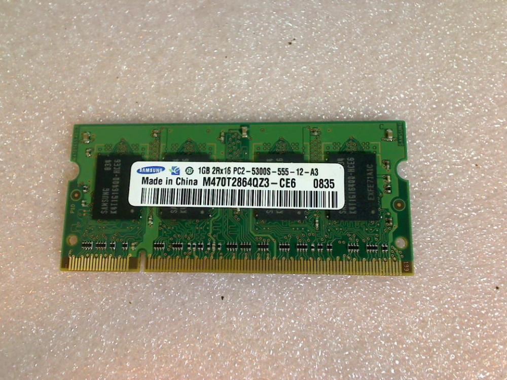 1GB DDR2 memory RAM Samsung PC2-5300S Acer Extensa 5630Z MS2231