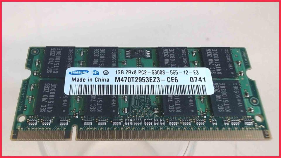1GB DDR2 memory RAM Samsung PC2-5300S Toshiba Satellite A200-1UM