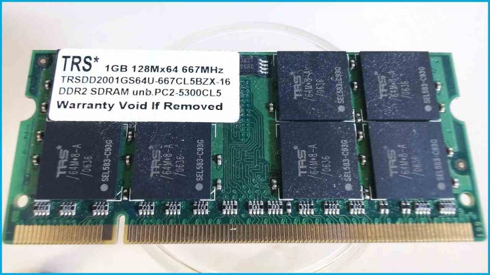 1GB DDR2 memory RAM TRS PC2-5300CL5 Maxdata Pro 6100 IW EAA-89 TW3A
