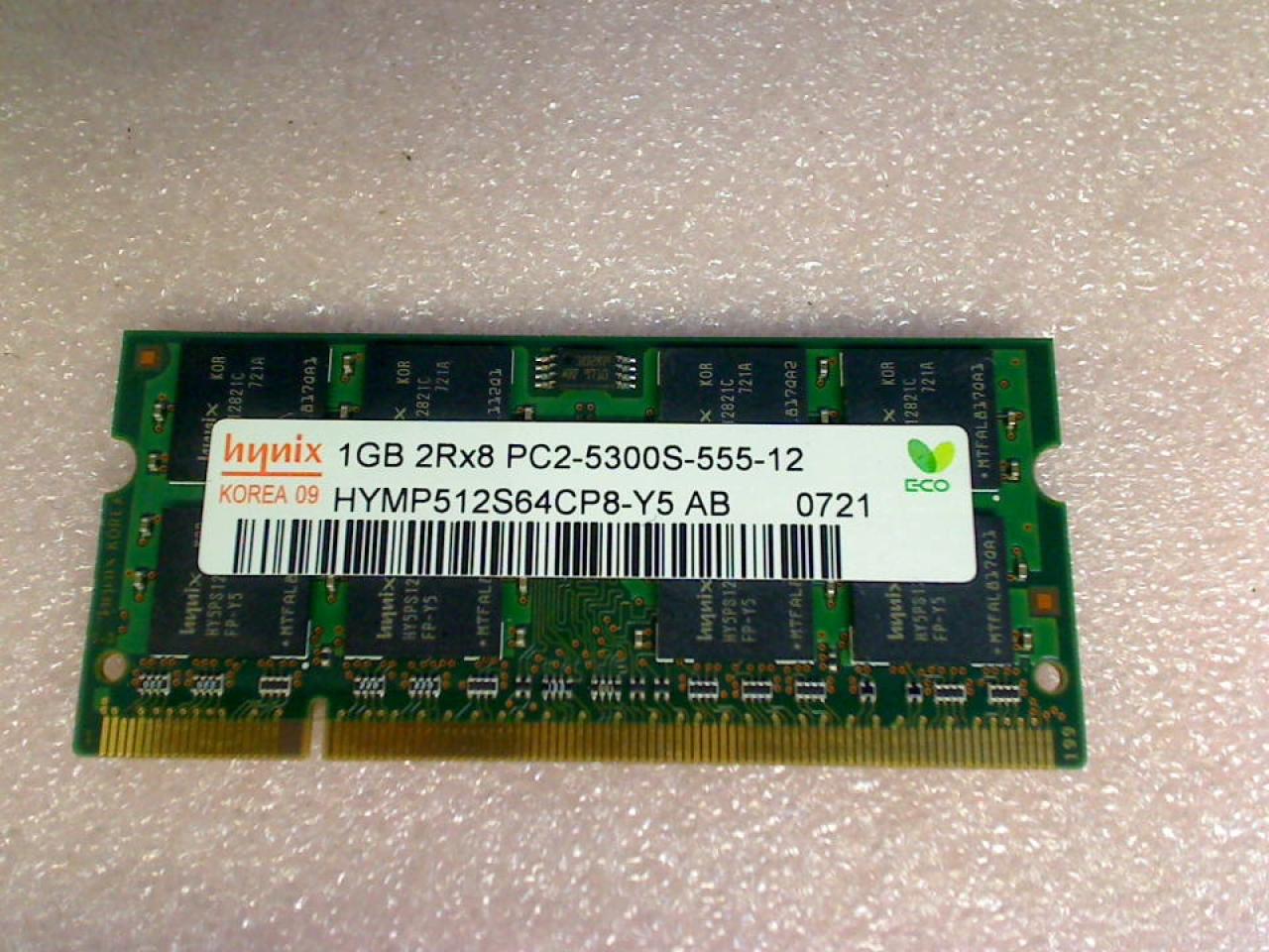 1GB DDR2 memory RAM hynix PC2-5300S-555-12 Targa Traveller 1524 X2