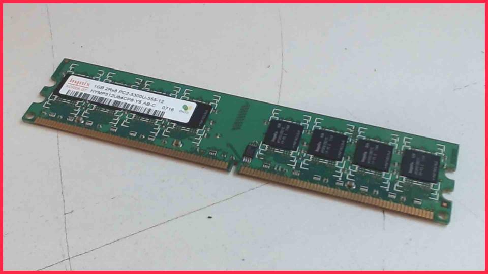 1GB DDR2 memory RAM hynix PC2-5300U-555-12 Optiplex GX620 DCTR