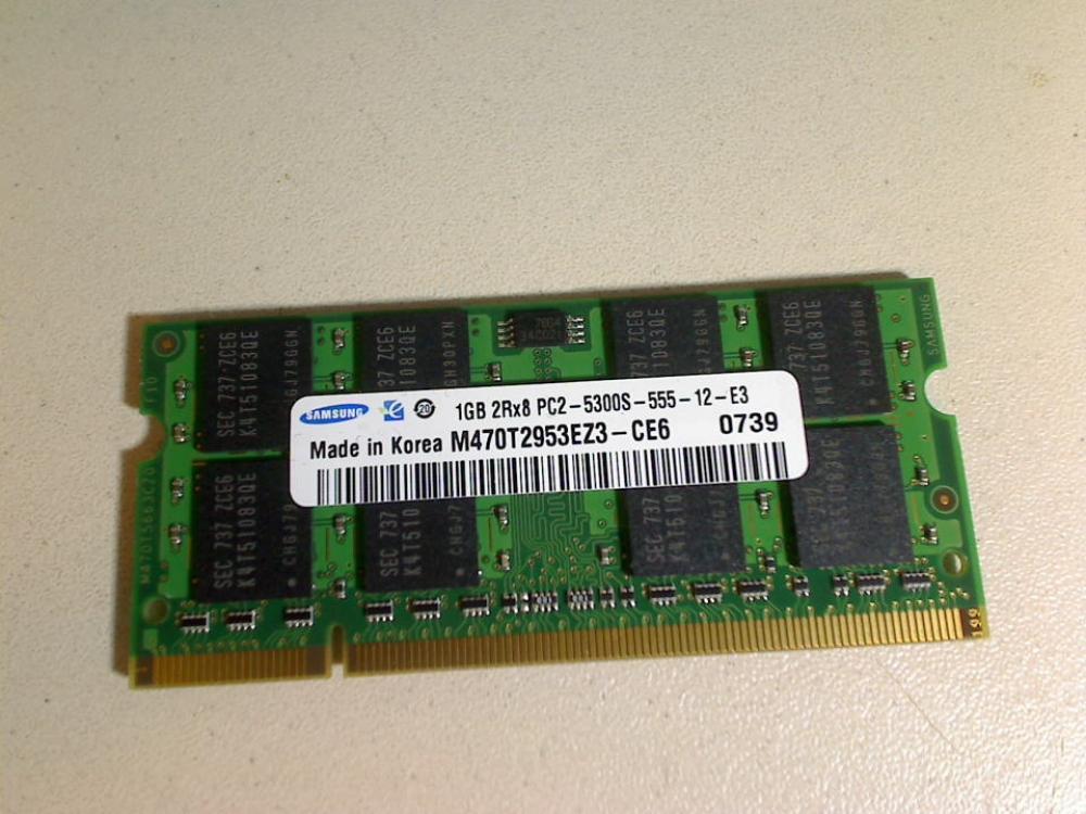 1GB DDR2 PC2-5300S Samsung SODIMM RAM Toshiba Satellite A200-1TJ