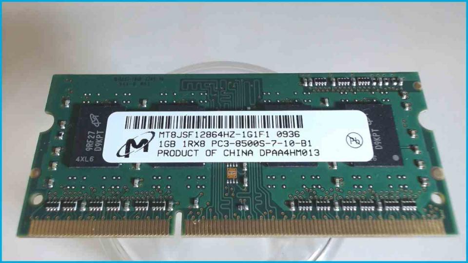1GB DDR3 RAM Memory MT PC3-8500S Packard Bell Easynote P7YS0 LS11HR