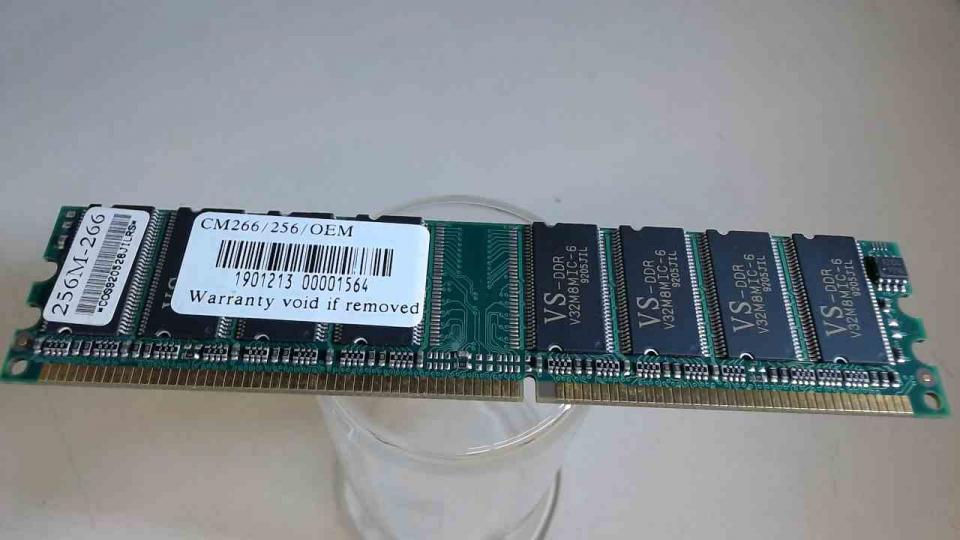 256MB RAM Arbeitsspeicher DDR 256M-266 CM266/256/OEM PC3200 HP Compaq Evo D31vm