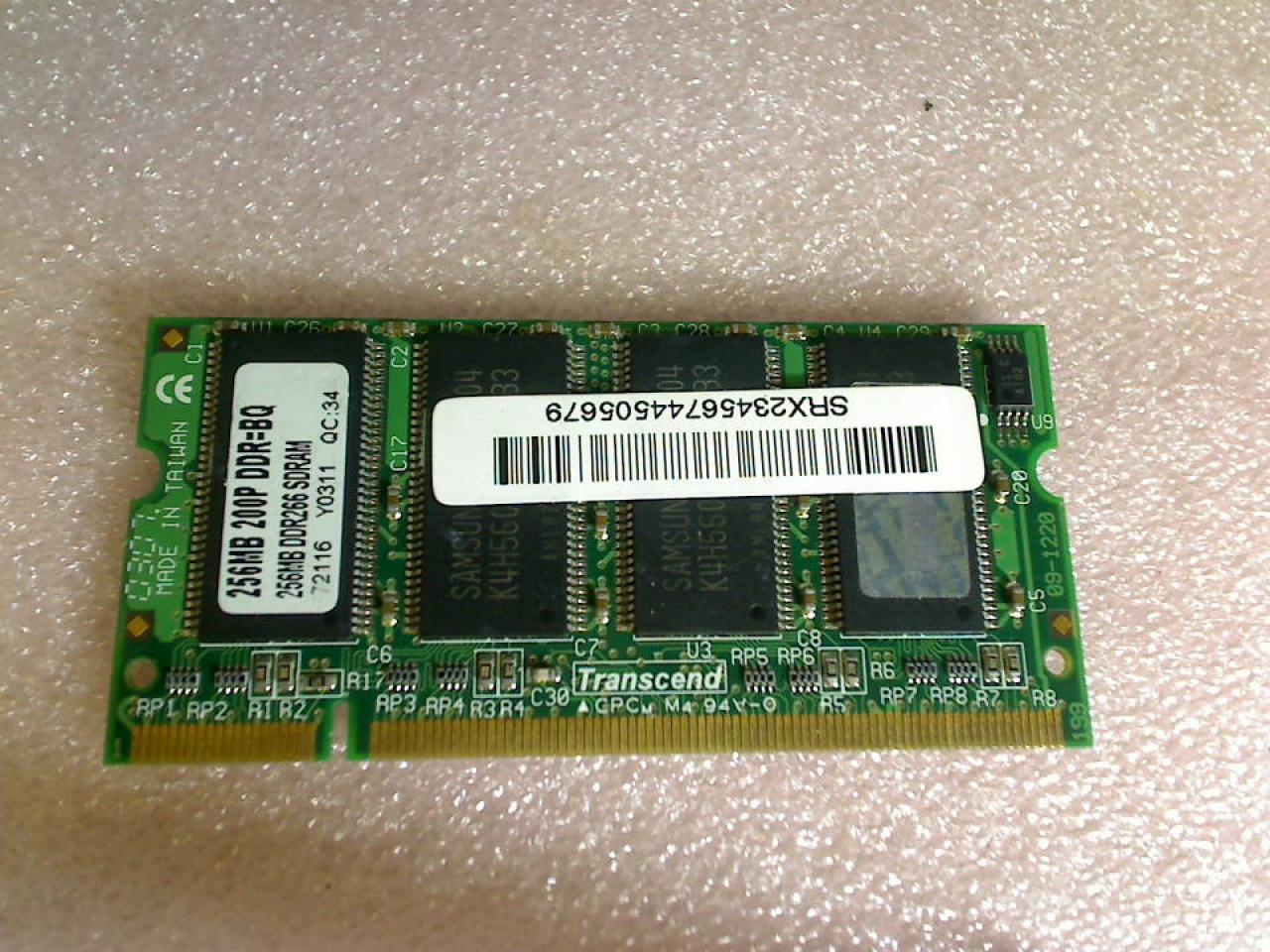 256MB RAM Memory DDR 266 SDRAM Averatec 5500 AV5505-GE1