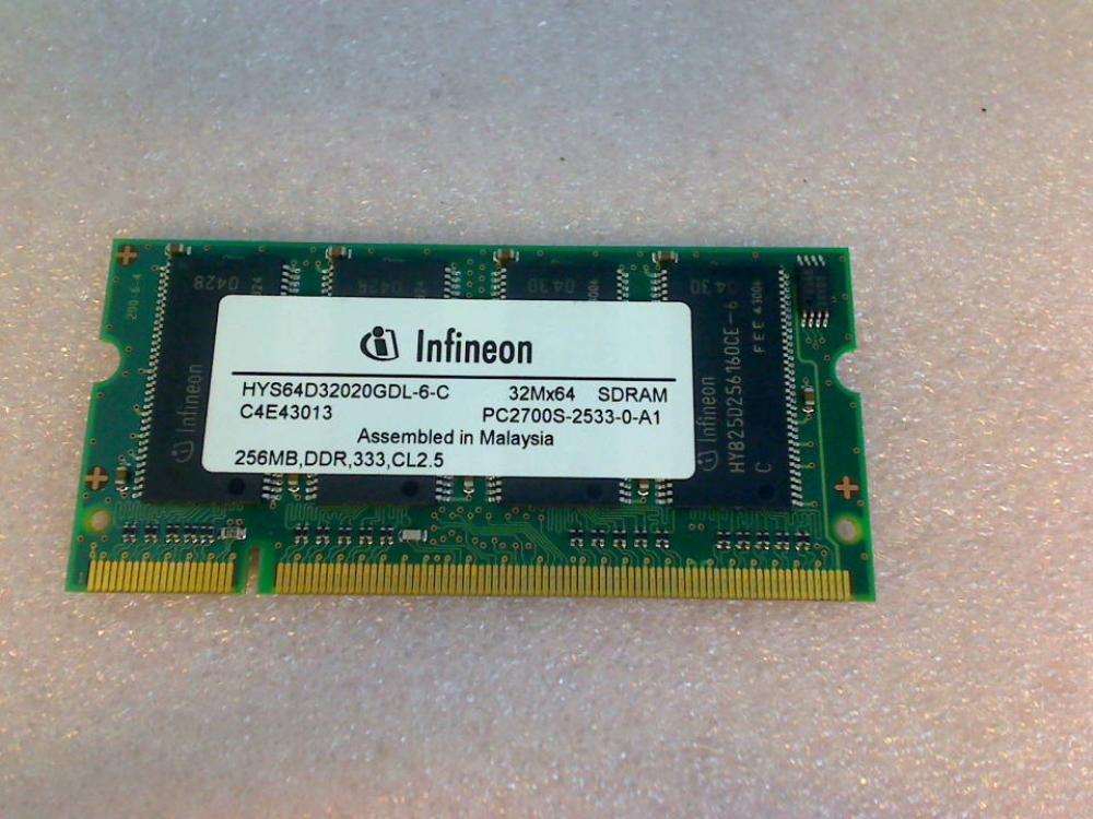 256MB RAM Memory DDR 333 PC2700S-2533-0-A1 Acer TravelMate 4000 4001LMi