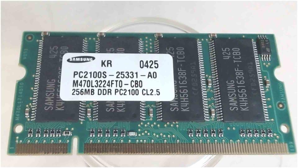 256MB RAM Memory DDR Samsung PC2100S-25331-A0 AMILO M 7400D MS2137