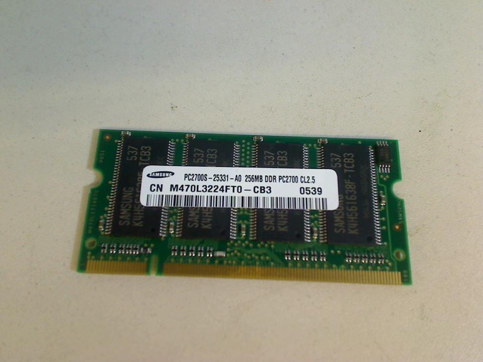 256MB RAM Memory DDR Samsung PC2700 CL2.5 FSC Amilo L7300