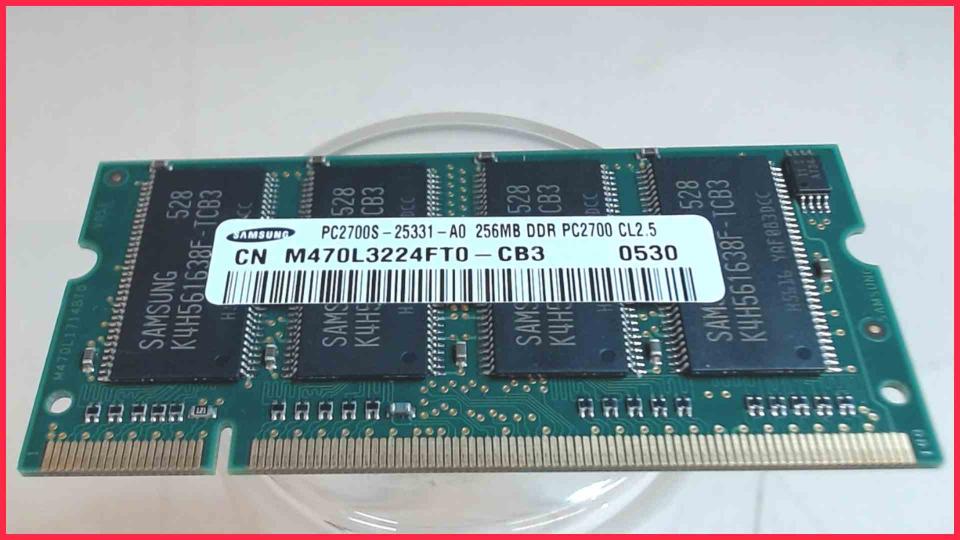 256MB RAM Memory DDR Samsung PC2700S-25331-A0 Amilo A1650G MS2174 -4