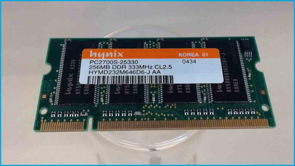 256MB RAM Memory DDR hynix PC2700S-25330 TravelMate 2300 2303LC