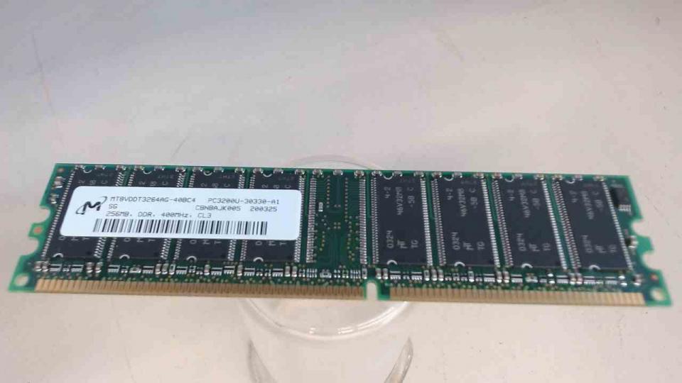 256MB RAM Memory MT DDR PC3200U-30330-A1 400MHz CL3 Dell Optiplex GX270