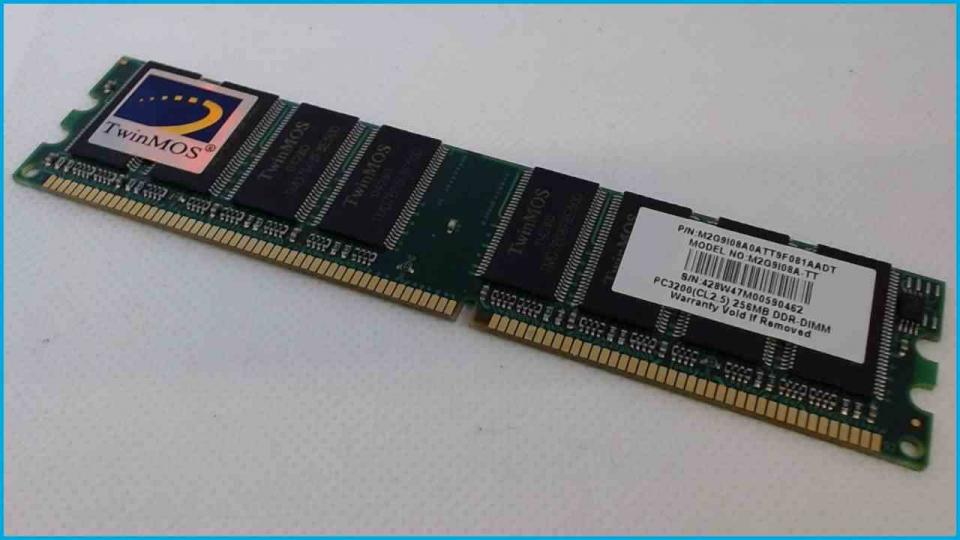 256MB RAM Memory PC3200 DDR-DIMM TwinMOS Visionary XP-210 755CA3