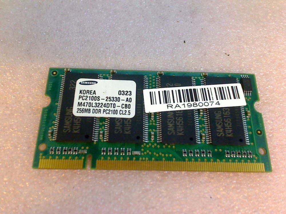 256MB RAM Memory Samsung DDR PC2100 CL2.5 Maxdata Vision 4000T N34BS1