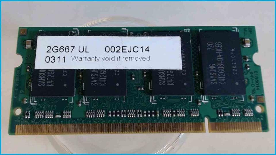 2GB DDR2 memory Ram 2G667 UL SODIMM IBM ThinkPad T60 2007