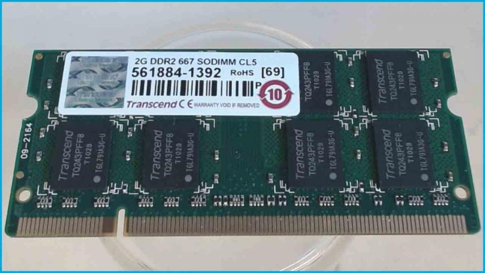 2GB DDR2 memory Ram 667 SODIMM CL5 Inspiron 1520