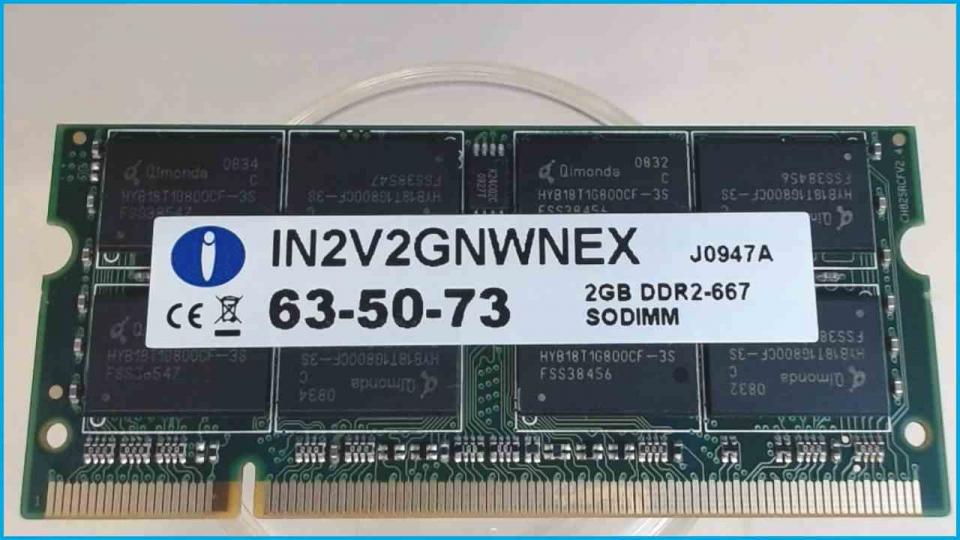 2GB DDR2 memory Ram 667 SODIMM Inspiron 1520