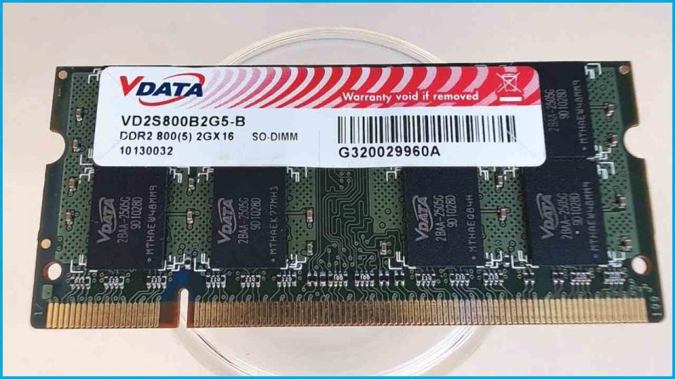 2GB DDR2 memory Ram 800(5) 2GX16 SO-DIMM Samsung NP-NC10