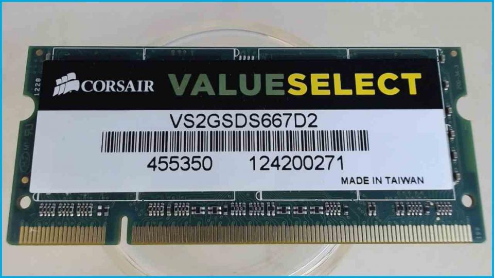 2GB DDR2 memory Ram Corsair PC2-5300 667MHz Asus PRO31S