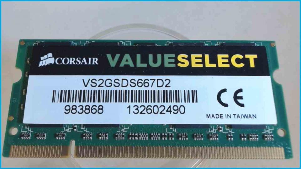2GB DDR2 memory Ram Corsair PC2-5300 667MHz RM ECOQUIET 2 -2