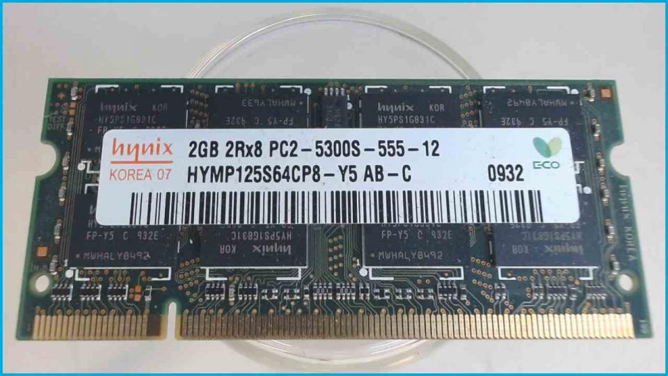 2GB DDR2 memory Ram Hynix PC2-5300S-555-12 Dell Studio 1555 PP39L